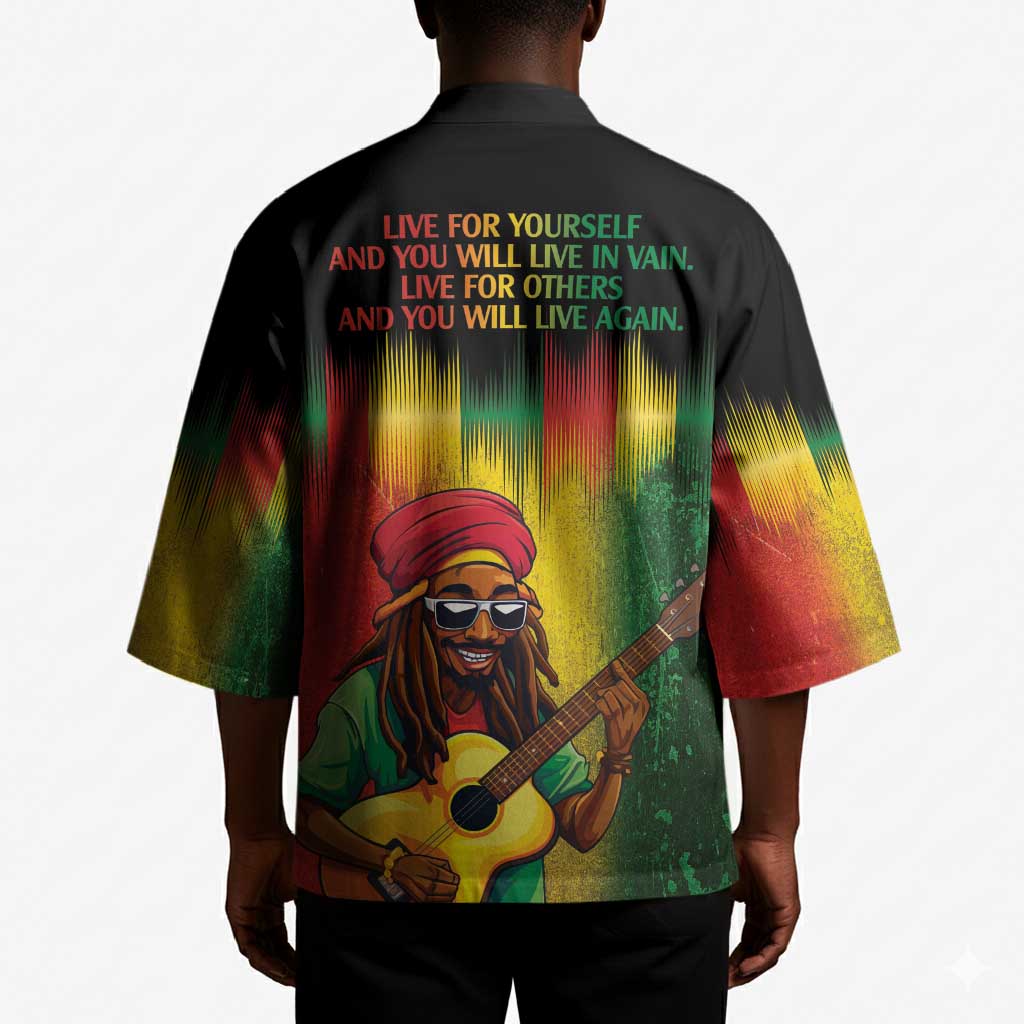 Honoring Reggae Legend Bob Birthday Kimono