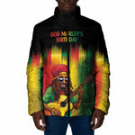 Honoring Reggae Legend Bob Birthday Padded Jacket
