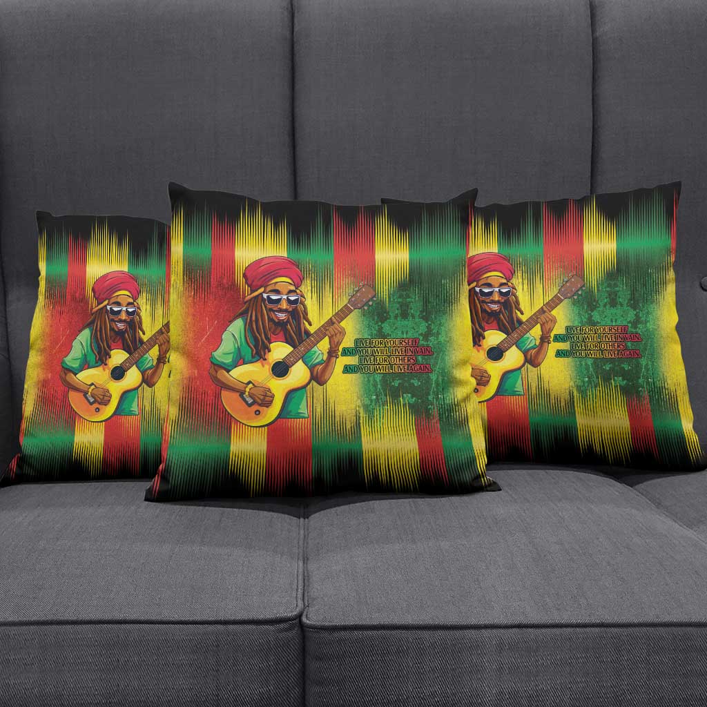 Honoring Reggae Legend Bob Birthday Pillow Cover