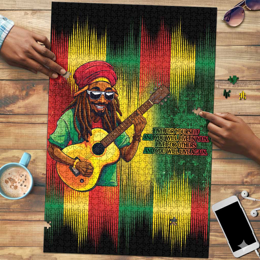 Honoring Reggae Legend Bob Birthday Puzzle