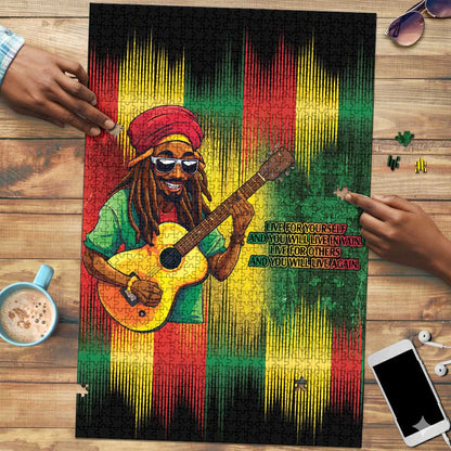 Honoring Reggae Legend Bob Birthday Puzzle