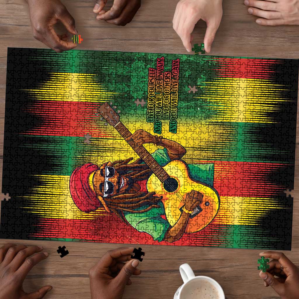 Honoring Reggae Legend Bob Birthday Puzzle