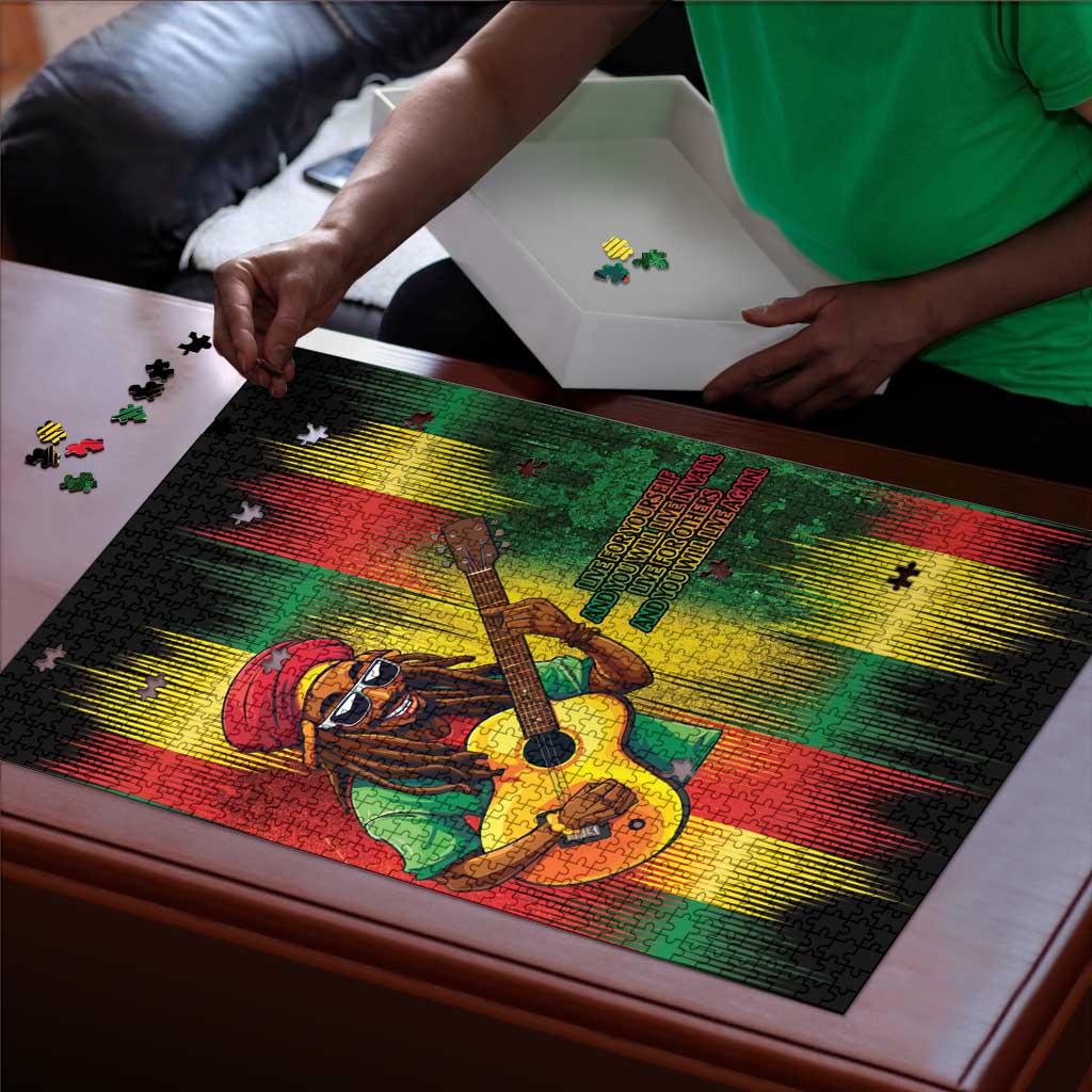 Honoring Reggae Legend Bob Birthday Puzzle