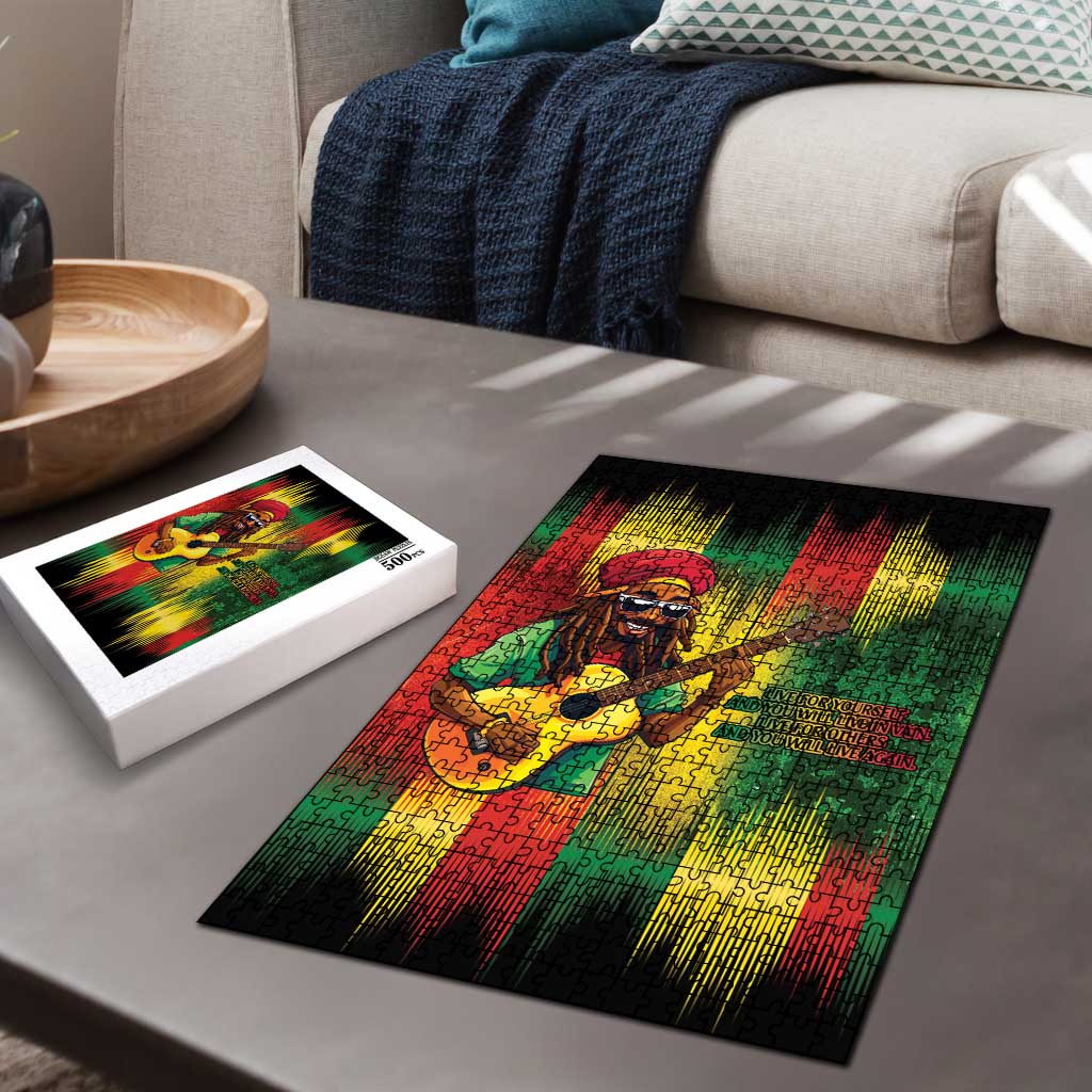 Honoring Reggae Legend Bob Birthday Puzzle