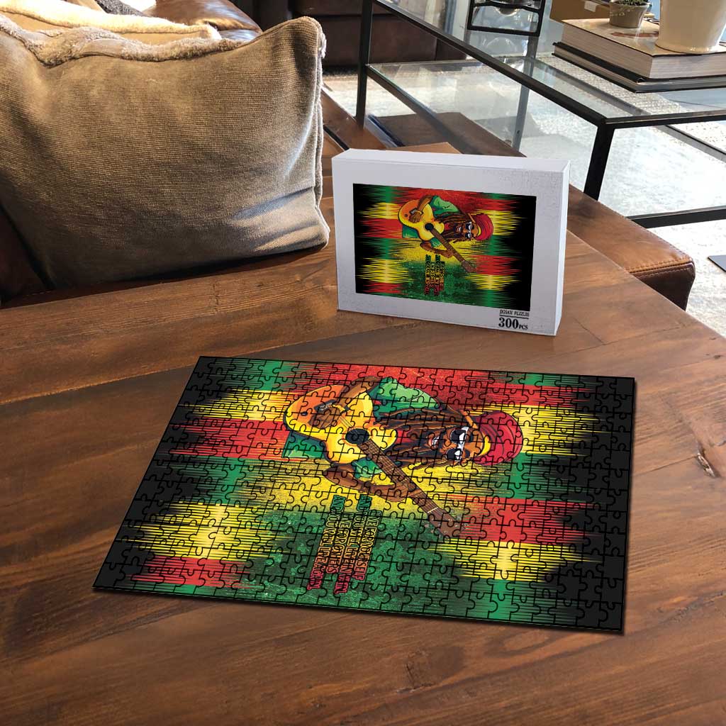 Honoring Reggae Legend Bob Birthday Puzzle