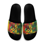 Honoring Reggae Legend Bob Birthday Slide Sandals
