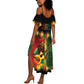 Honoring Reggae Legend Bob Birthday Summer Maxi Dress