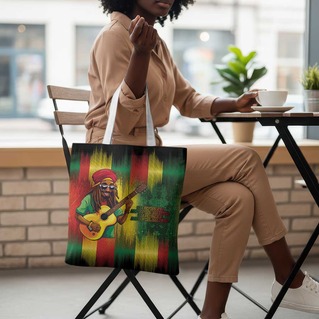 Honoring Reggae Legend Bob Birthday Tote Bag