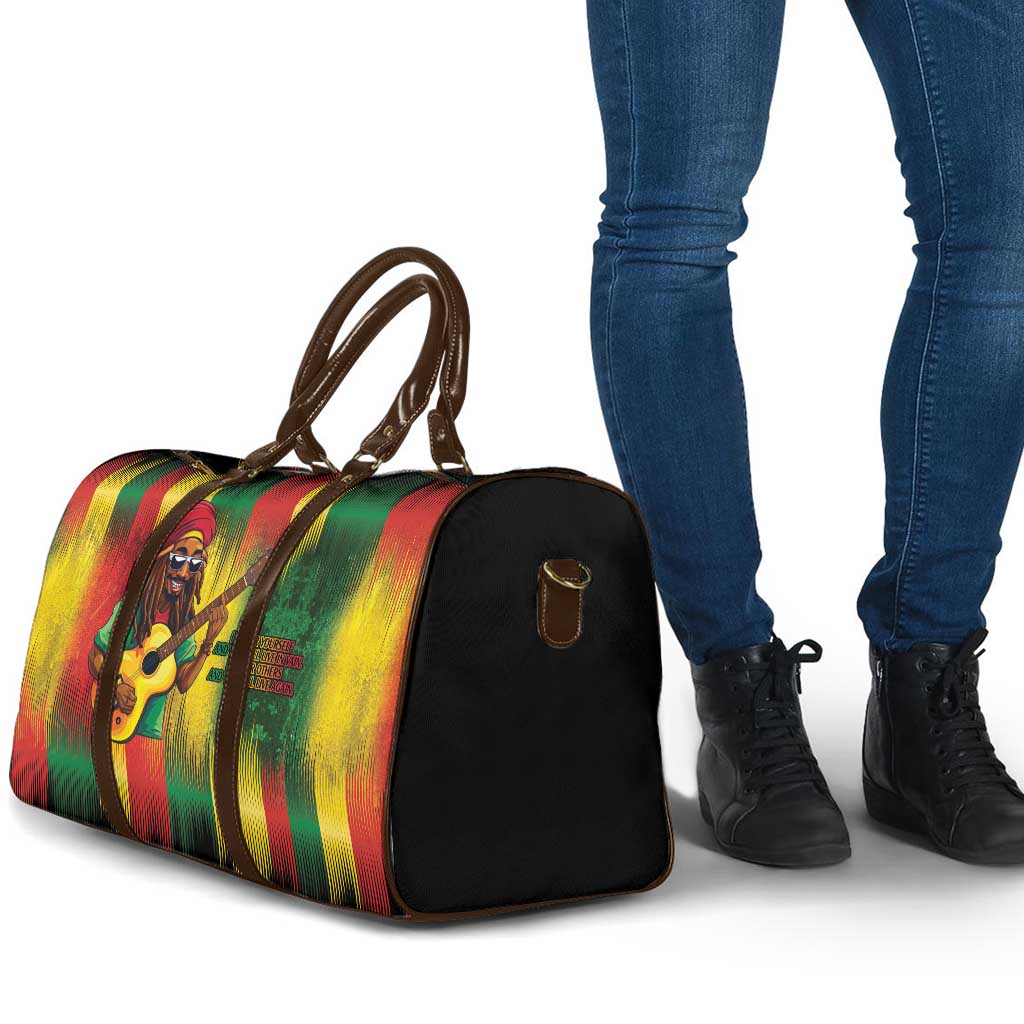 Honoring Reggae Legend Bob Birthday Travel Bag