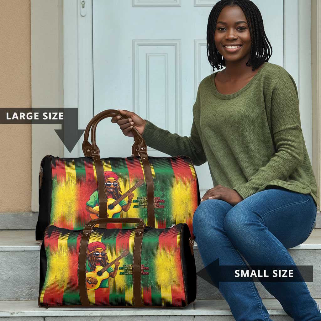 Honoring Reggae Legend Bob Birthday Travel Bag