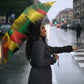 Honoring Reggae Legend Bob Birthday Umbrella