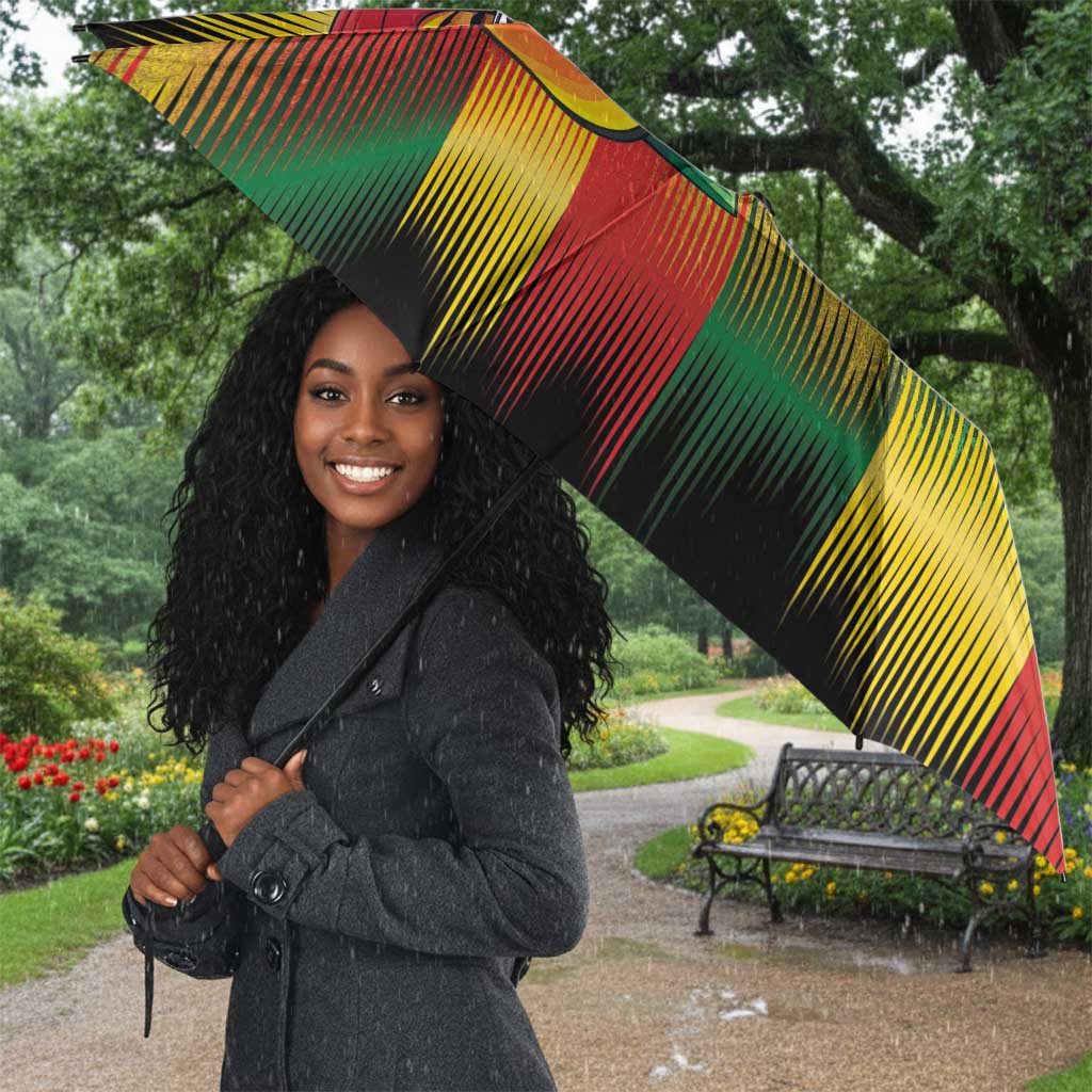 Honoring Reggae Legend Bob Birthday Umbrella