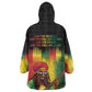 Honoring Reggae Legend Bob Birthday Wearable Blanket Hoodie
