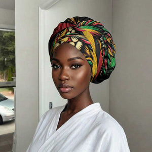 Jamaica Rastafarian Lion One Love Easy Headwrap Rastafarian Lion One Love