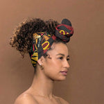 Jamaica Rastafarian Lion One Love Simple Headwrap Rastafarian Lion One Love