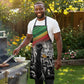 African-American History Month Apron Black Power Hand Make His-Herstories