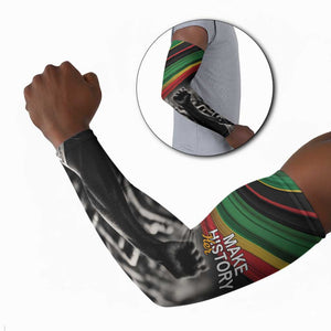 African-American History Month Arm Sleeves Black Power Hand Make His-Herstories
