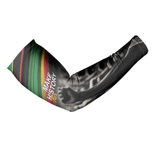 African-American History Month Arm Sleeves Black Power Hand Make His-Herstories