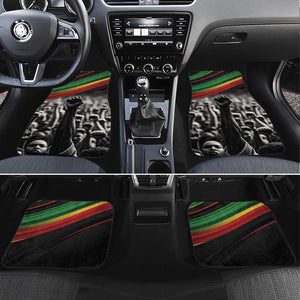 African-American History Month Car Mats Black Power Hand Make His-Herstories