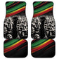 African-American History Month Car Mats Black Power Hand Make His-Herstories