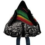 African-American History Month Cloak Black Power Hand Make His-Herstories
