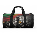 African-American History Month Duffle Bag Black Power Hand Make His-Herstories