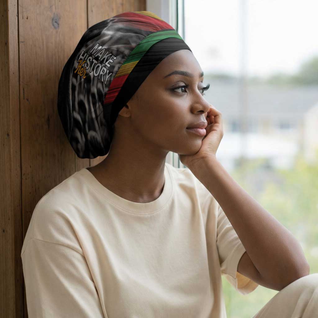 African-American History Month Easy Headwrap Black Power Hand Make His-Herstories