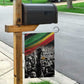 African-American History Month Garden Flag Black Power Hand Make His-Herstories