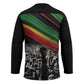 African-American History Month Hockey Jersey Black Power Hand Make His-Herstories