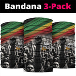 African-American History Month Neck Gaiter Black Power Hand Make His-Herstories LT9