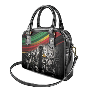 African-American History Month Shoulder Handbag Black Power Hand Make His-Herstories