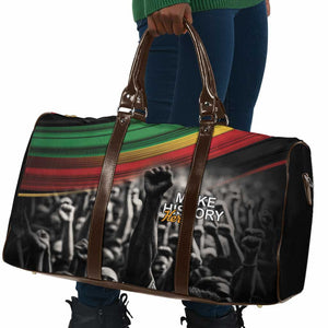African-American History Month Travel Bag Black Power Hand Make His-Herstories