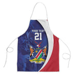 Custom Cricket African Namibia Apron Coat of arms Namibian Pattern
