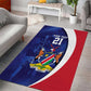 Custom Cricket African Namibia Area Rug Coat of arms Namibian Pattern - African Pride