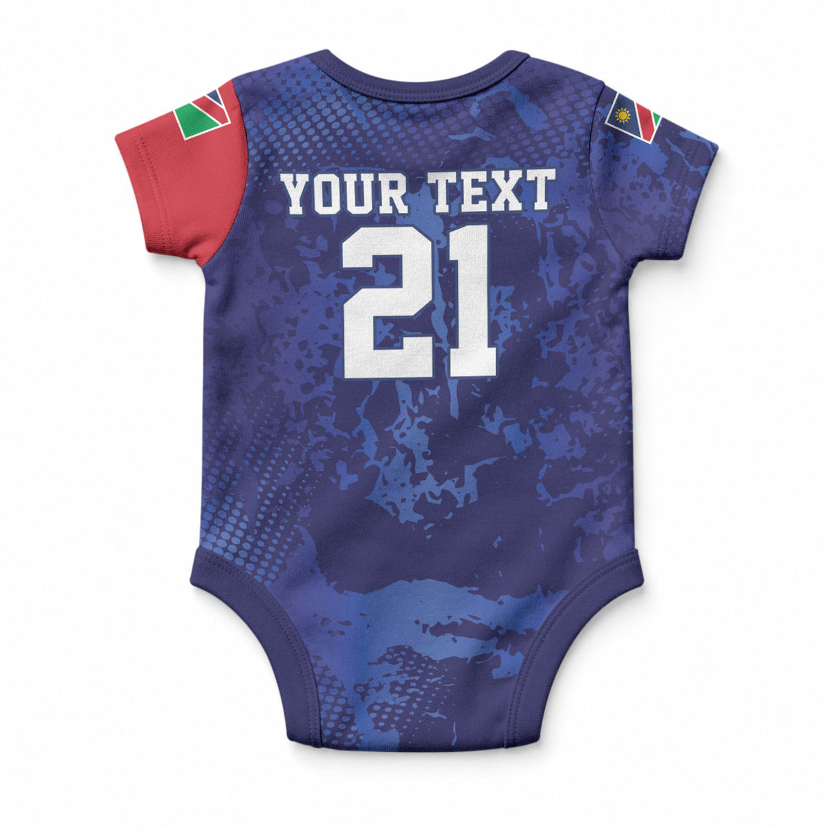 Custom Cricket African Namibia Baby Onesie Coat of arms Namibian Pattern