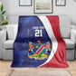 Custom Cricket African Namibia Blanket Coat of arms Namibian Pattern - African Pride