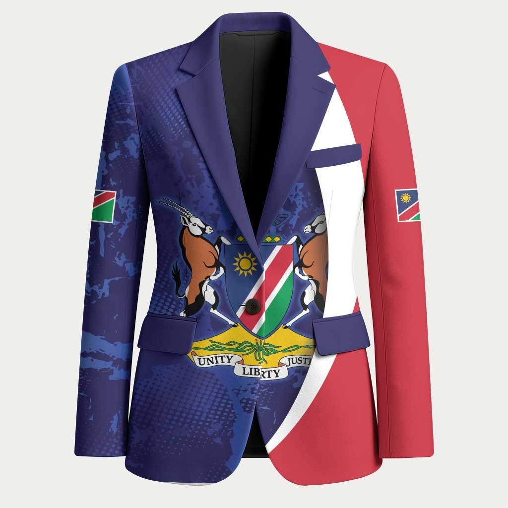 Custom Cricket African Namibia Blazer Coat of arms Namibian Pattern