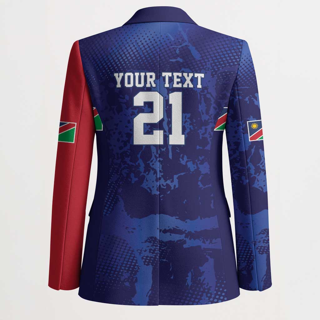 Custom Cricket African Namibia Blazer Coat of arms Namibian Pattern