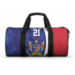 Custom Cricket African Namibia Duffle Bag Coat of arms Namibian Pattern