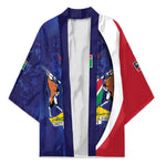 Custom Cricket African Namibia Kimono Coat of arms Namibian Pattern