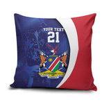 Custom Cricket African Namibia Pillow Cover Coat of arms Namibian Pattern