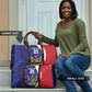 Custom Cricket African Namibia Travel Bag Coat of arms Namibian Pattern