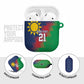 Custom Cricket African Namibia AirPods Case Namibian Gold Sun Flag Motif