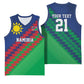 Custom Cricket African Namibia Basketball Jersey Namibian Sporty Pattern Flag Motif LT9