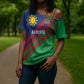 Custom Cricket African Namibia Cross Shoulder Shirt Namibian Sporty Pattern Flag Motif