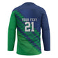 Custom Cricket African Namibia Hockey Jersey Namibian Sporty Pattern Flag Motif