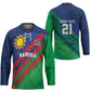 Custom Cricket African Namibia Hockey Jersey Namibian Sporty Pattern Flag Motif