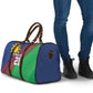 Custom Cricket African Namibia Travel Bag Namibian Sporty Pattern Flag Motif