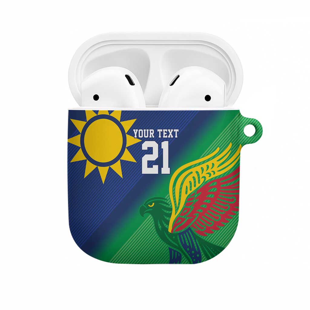 Custom Rugby African Namibia AirPods Case Welwitschias African Fish Eagle