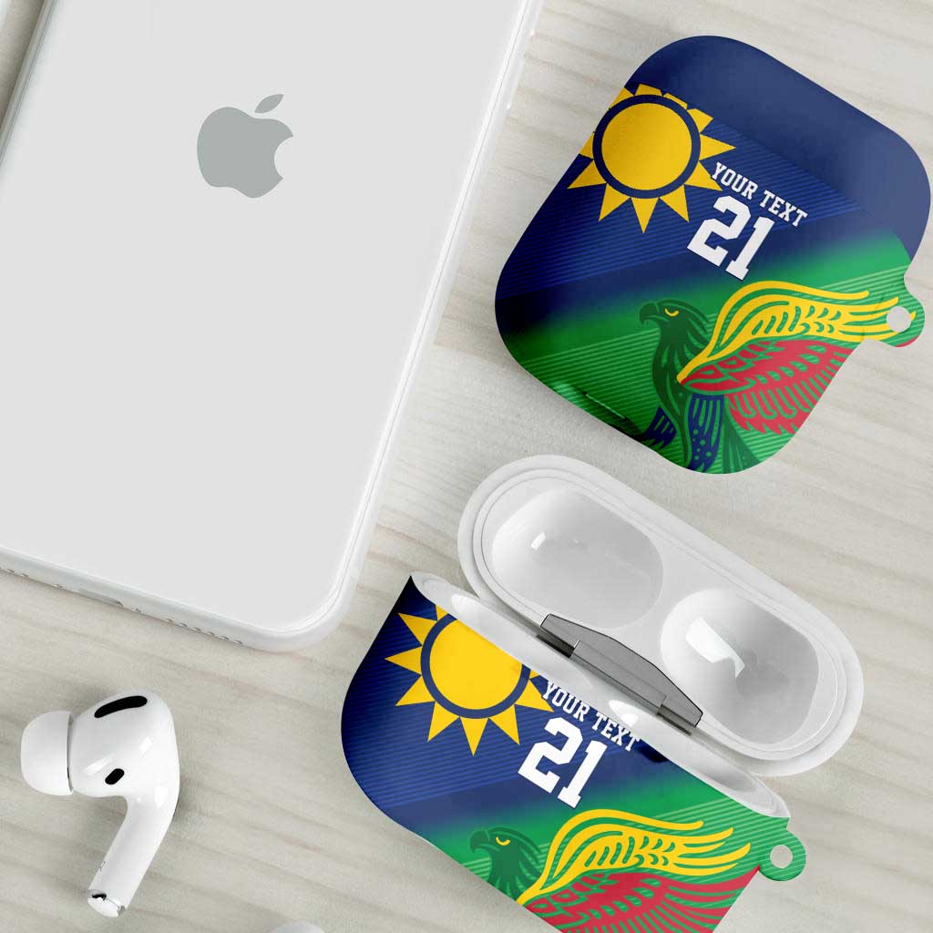Custom Rugby African Namibia AirPods Case Welwitschias African Fish Eagle